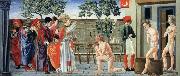 Giovanni di Francesco St Nicholas Resurrects Three Murdered Youths oil on canvas